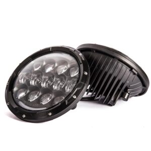 7 Inch 105w Led Headlights Dot Approved For Jeep Wrangler  